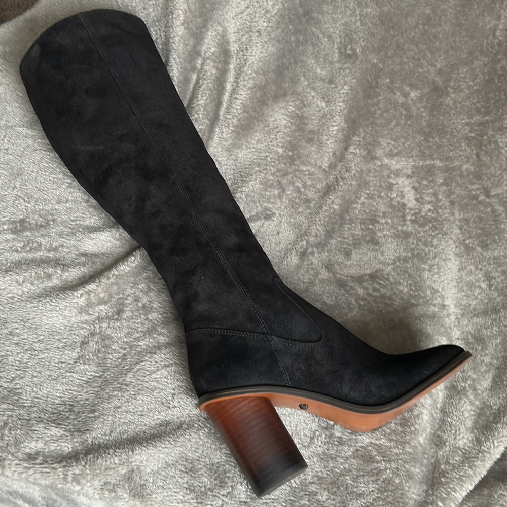 AUTHENTIC COACH Ombré Heel Suede Boots